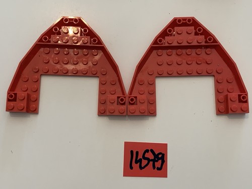Lot pièces lego rouges - de,