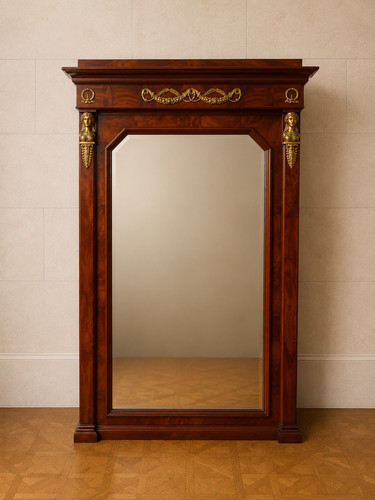 Grand miroir style empire - miroir, de