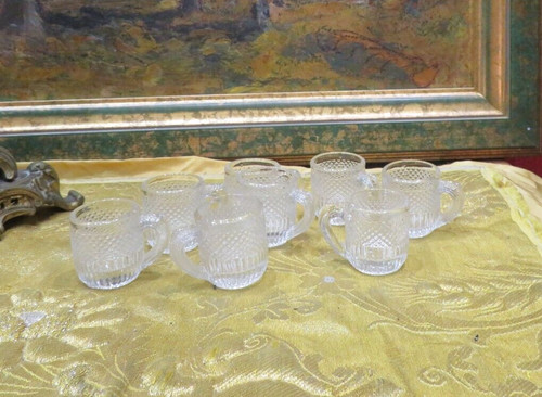Anciens petits verres - verres, chope