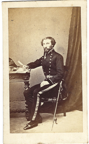 Photo cdv officier marine - photo,