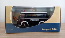 ATLAS 1/43 PEUGEOT D3A POLICE