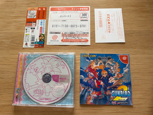 Gunbird sega dreamcast - sega,