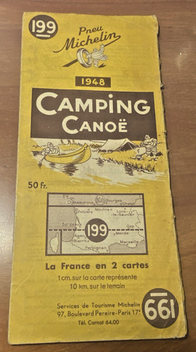 Rare carte michelin 199 - :,