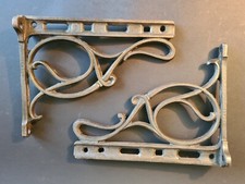 Equerre et Arceau galbé en fonte pour baldaquin de landau - Style Art Nouveau