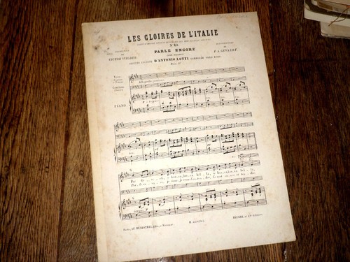 Parle encore ariette inédite - parle,