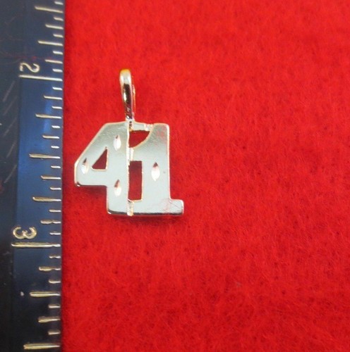 Charm 14kt avec numéro - or,