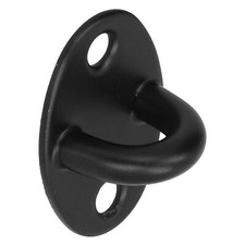 (Noir)10 Pces Yeux Plaque U