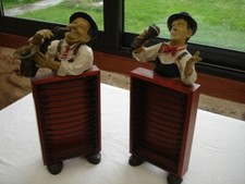 Paire de Range-CD "Laurel et