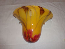 Belle  applique murale en pate de verre de Biot  JF