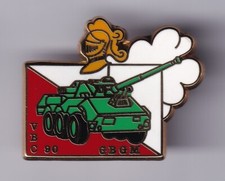 RARE PINS PIN'S .. GENDARMERIE EGM BLINDE CHAR TANK VBC 90 GBGM OR BLANC ~FQ