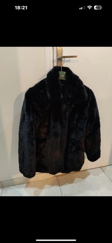 Veste fausse fourrure - fausse,