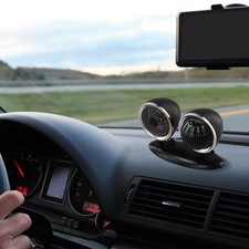 Boussole de voiture 2 en 1 conduite ext��rieure outil de navigation double fonct