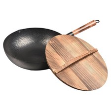 Wok antiadhésif 32 cm, poêle