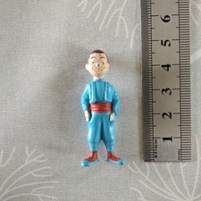 TINTIN ancienne figurine belvision 1973 esso LAC AUX REQUINS - NIKO