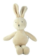 Doudou peluche lapin beige 34