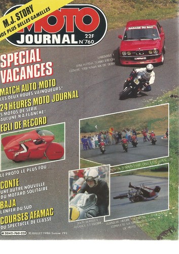 Moto journal 760 match - n°760,