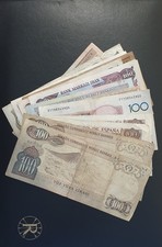 Lot 17 Vieux Billets - Monnaies du monde