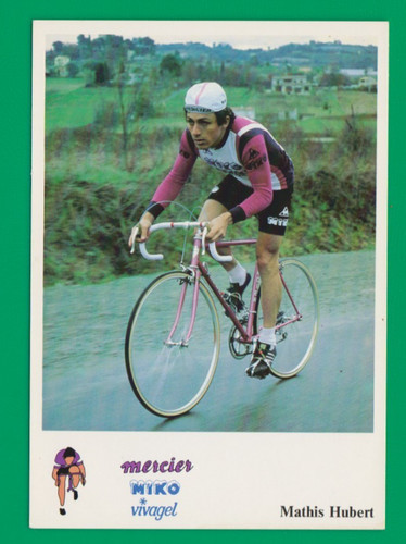 Cyclisme carte cycliste mathis - cyclisme,