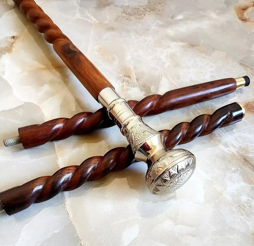 Bâton marche bois - bâton,