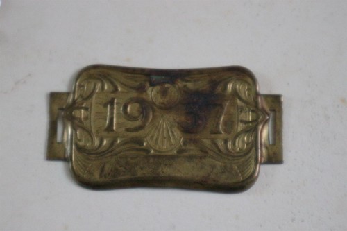 Ancienne plaque fiscale taxe - ancienne,