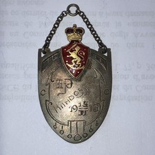 Grand Duché  De Finlande Russie Impériale Jeton Tunnus Жетон Prix De Ski 1915