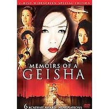 Dvd Mémoires d'une geisha