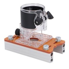 Support de rainurage de fixation invisible 2 en 1, base de toupie à bois, 