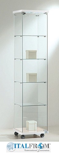 Vitrine avec des lumières - avec,