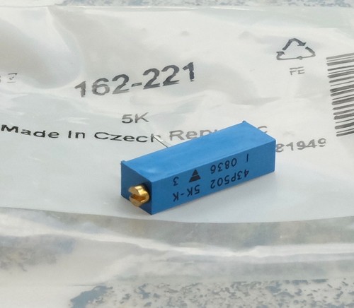 Vishay m43p502kb40 rs162 221 - vishay, rs162-221