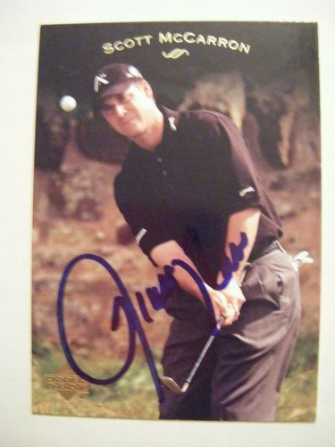 Scott mccarron signed - scott, 2003