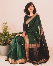 Sari designer imprimé style - sari,