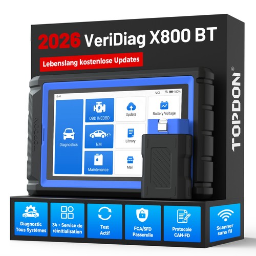 2026 topdon x800bt scanner - x800bt,