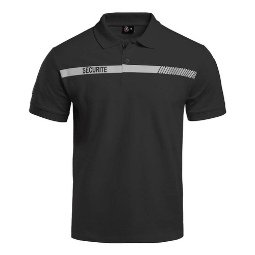 Polo sécu one sécurité noir - polo,