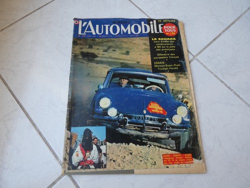 Magazine automobile 179 - 179, 1961