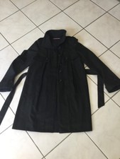 Trench imper en jean gris/noir COMPTOIR DES COTONNIERS taille 36 impeccable