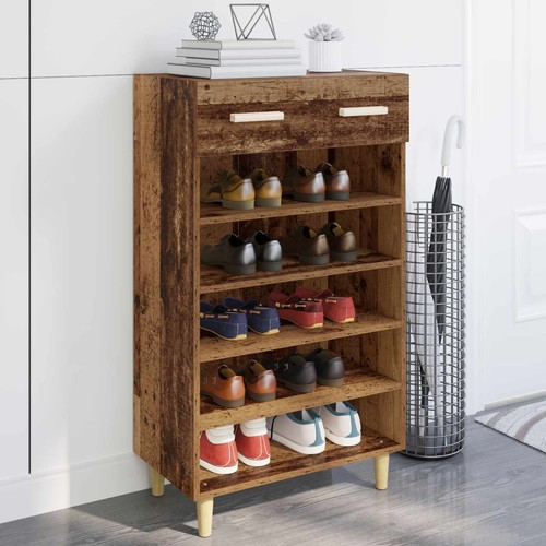 Armoire chaussures gris - armoire,