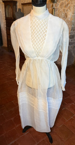 Textile ancien robe de - textile,