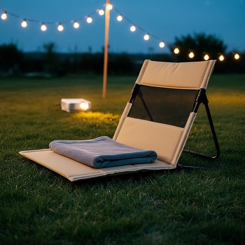 Chaise pliable avec - pliable, dossier