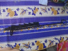 Une ancienne crémaillère de