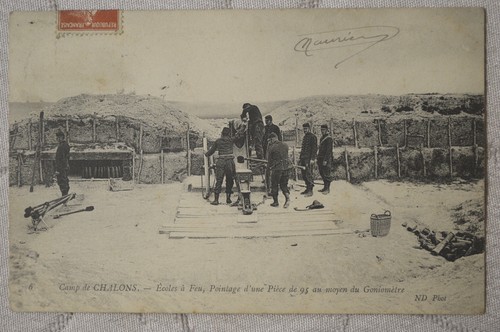 Cpa camp chalons - camp,