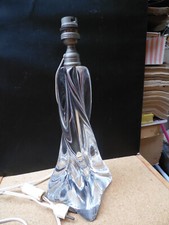 Ancien PIED de LAMPE CRISTAL
