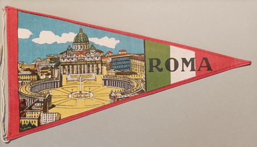Fanion roma rome italie - italie, italia