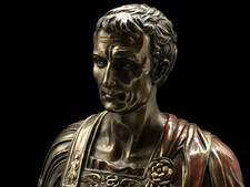 Buste de l'empereur romain Jules César, sculpture VERONESE WU77363A4
