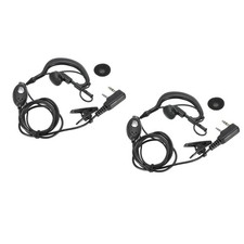 Walkie-talkie Oreillette Oreillette Deux Voie Radio Oreillette pour 888S Set 2