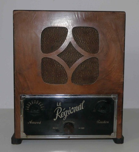 Rare ancien poste récepteur