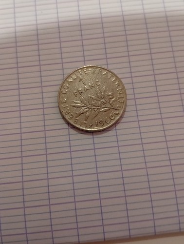 Piece franc 1960 semeuse - la,