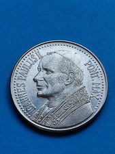 Médaille Vatican . Jean Paul 2 Michel Ange