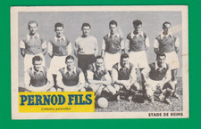 FOOTBALL CARTE EQUIPE du STADE DE REIMS ( Carte bon de commande Pernod )