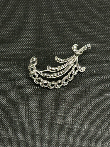 Ancienne broche argent - broche,