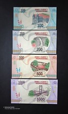 lot De 4 Billets de Banque